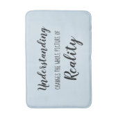 Het begrip verandert het gehele afbeelding van Rea Badmat (Voorkant Verticaal)