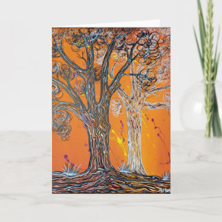 Het Begroeten van de Bomen van het spook Kaart