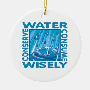 Het Behoud van het water Keramisch Ornament