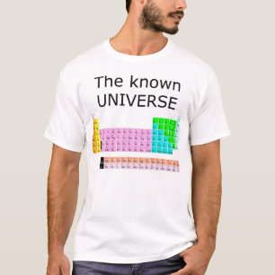 Het bekende universum t-shirt