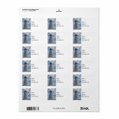 Het bekijken Manistee het Adres van de Lichter Etiket (Full Sheet)