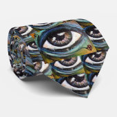 Het bekijken van het Stropdas van het Oogje (Opgerold)