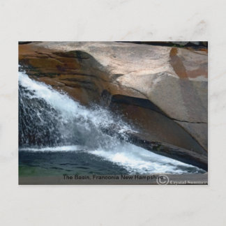 Het bekken, Franconia New Hampshire Briefkaart