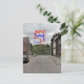 Het bekken van de koning briefkaart (Staand voorkant)