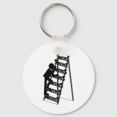 Het beklimmen van de Ladder van Succes Sleutelhanger (Achterkant)