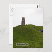 Het beklimmen van de Tor Briefkaart (Voorkant / Achterkant)