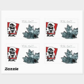 Het Belang + KaC KFC Stickers (groter) (Vel)
