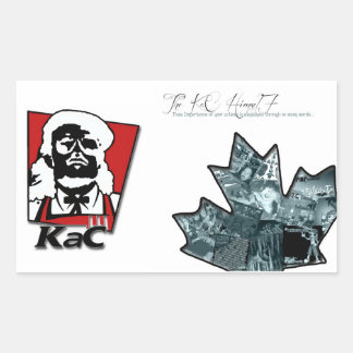 Het Belang + KaC KFC Stickers (groter)