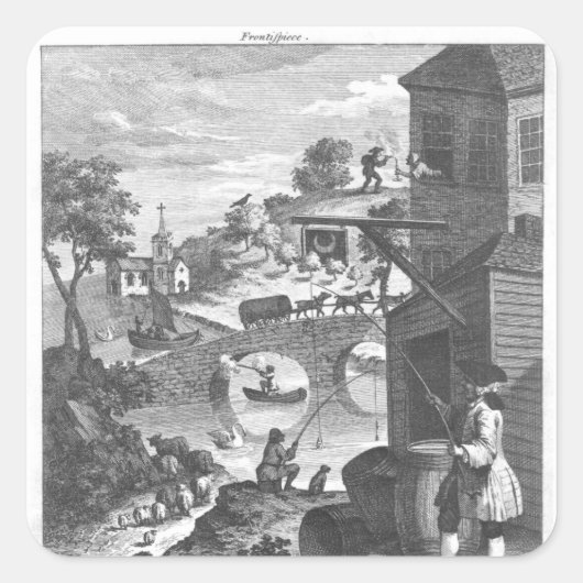 Het belang van inzicht in het perspectief vierkante sticker (Voorkant)