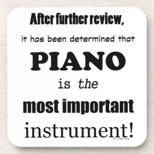 Het belangrijkste Piano-instrument Bier Onderzetter