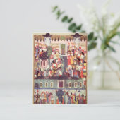 Het beledigen van Suleyman de Magnificent Briefkaart (Staand voorkant)