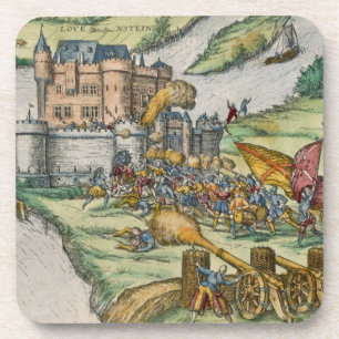 Het beleg van Louvain en het Heroïsme van Harman  Drankjes Onderzetter