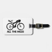 het belemmeren van alle milten bagagelabel (Voorkant horizontaal)