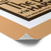 Het Belgische kustgebied Poster (Hoek)