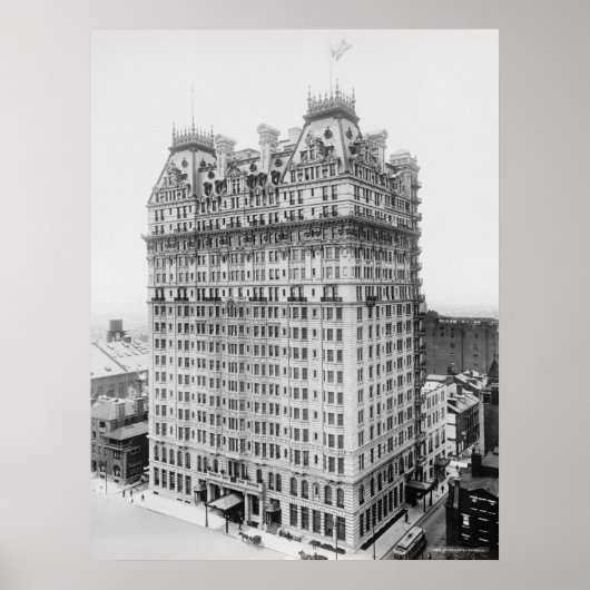 Het Bellevue-Stratford Hotel Poster (Voorkant)