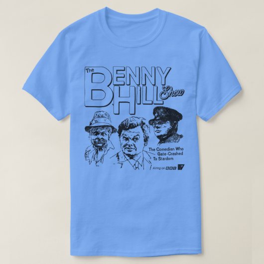 Het Benny Hill Show T-shirt (Design voorkant)