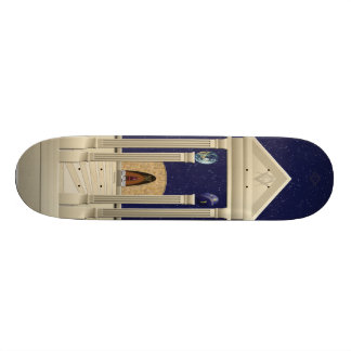 Het bepalen van het tempelskateboard skateboard