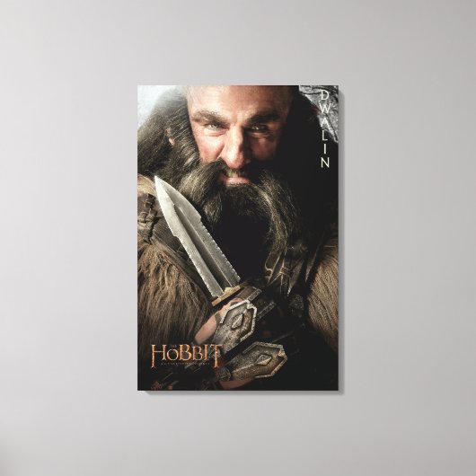 Het beperkte Kunstwerk van de Uitgave: Dwalin Canvas Afdruk (Voorkant)