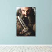 Het beperkte Kunstwerk van de Uitgave: Dwalin Canvas Afdruk (Insitu (Houten vloer))
