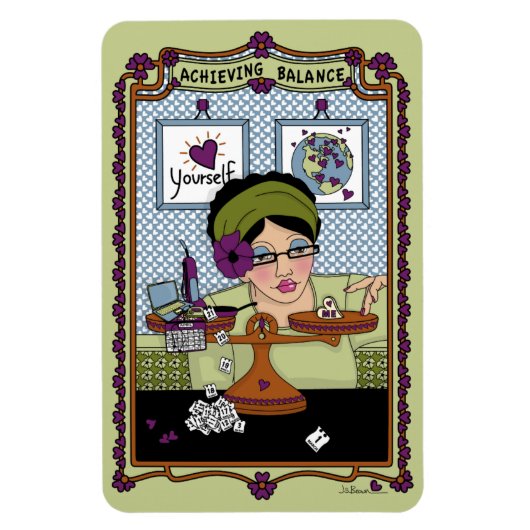 Het bereiken van Balance_A_4x6 de Koelmachine Magn Magneet (Verticaal)