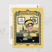 Het bereiken van het Briefkaart van Balans_C_Brief (Voorkant / Achterkant)