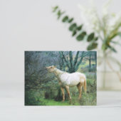 Het bereiken van hoog diner briefkaart (Staand voorkant)