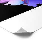 Het bereiken van uit aan oneindig poster (Hoek)