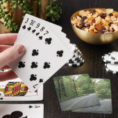 Het bergbos pokerkaarten (Insitu)