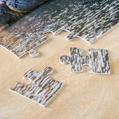 Het berglandschap van Montenegro en het zee Legpuzzel (Zijkant)