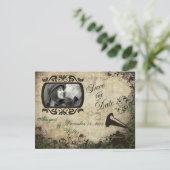 Het  Berichten van de Telefonografie sparen de Dat Save The Date (Staand voorkant)