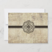 Het  Berichten van de Telefonografie sparen de Dat Save The Date (Achterkant)