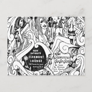 Het beroemde Briefkaart van de Lounge van Clairmon