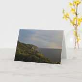 Het beroemde Cabot Trail Kaart (Gele Bloem)