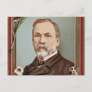 Het beroemde Louis Pasteur Portret Historisch Briefkaart
