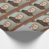 Het beroemde Louis Pasteur Portret Historisch Cadeaupapier (Hoek)