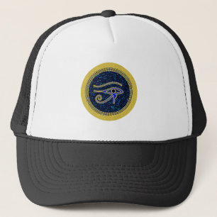 Het beschermende oog van Horus Trucker Pet