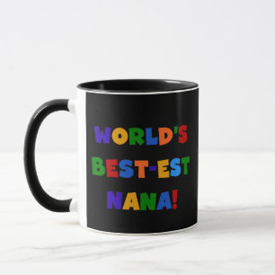 Het best-est-Beste Nana Bright Colors Gifts van de Mok