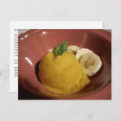 Het best ooit het Recept van het Roomijs van de Briefkaart (Voorkant / Achterkant)