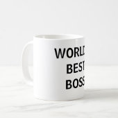 HET BESTE BOSS VAN DE WERELD KOFFIEMOK (Voorkant links)