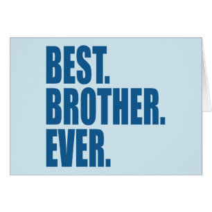Het beste. Broer. Ooit. (blauw)