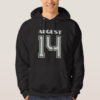 Het beste cadeau voor verjaardag 14 augustus hoodie