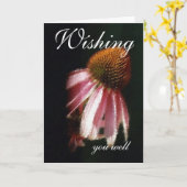 Het Beste Gewenst Kaart (Gele Bloem)