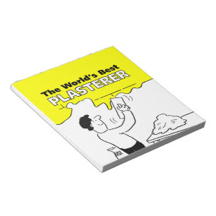 Het beste gipsplaat ter wereld notitieblok