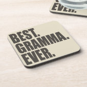 Het beste. Gramma. Ooit. Bier Onderzetter (Linkerzijde)