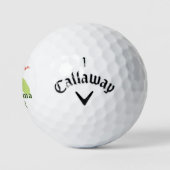 Het BESTE GRANDMA-monogram Golfballen (Logo)