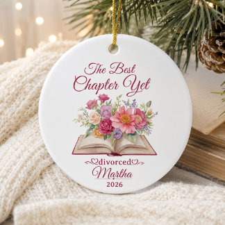 Het beste hoofdstuk tot nu toe, gepersonaliseerde keramisch ornament
