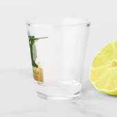 Het beste in het spel gepersonaliseerde gift shot glas (Rechts)