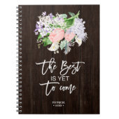Het beste is nog een positieve boodschap te brenge notitieboek (Voorkant)