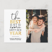 Het beste is nog niet bereikt | Happy New Year-fot Feestdagenkaart (Voorkant)