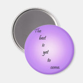 Het beste is nog niet bereikt magneet (Voorkant / Achterkant)